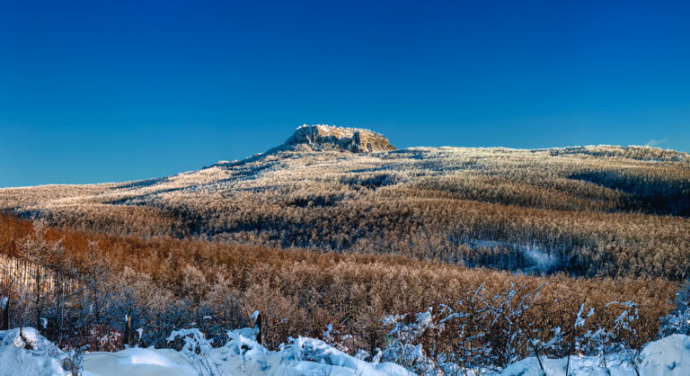 Sasso Simone in inverno