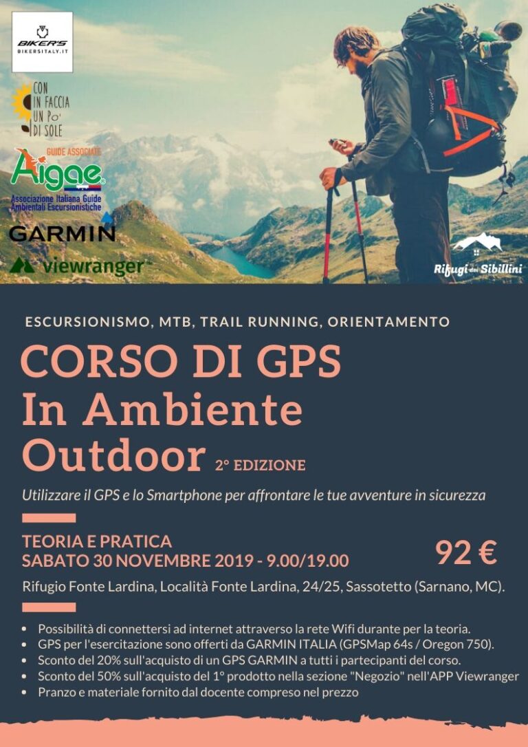 Corso GPS 2° edizione